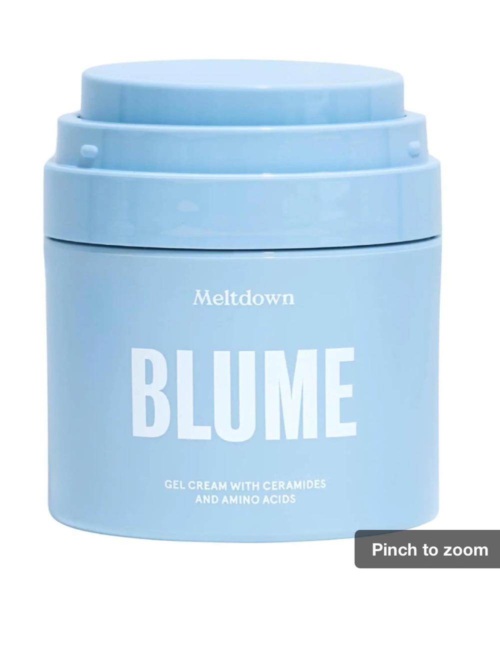 ✨NEW✨ Blume Meltdown Gel Cream for Acne-Prone Skin with 72 hour Hydration